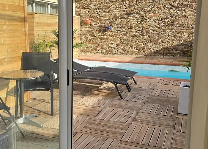Piscine Chauffee Privative Au Nid De Paulilles *