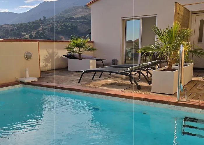 Piscine Chauffee Privative Au Nid De Paulilles